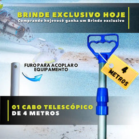 Ryobi One Plus - Aspirador de Piscina Sem Fio 24V/90W - BIVOLT 110/220
